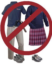 School uniforms save parents money...